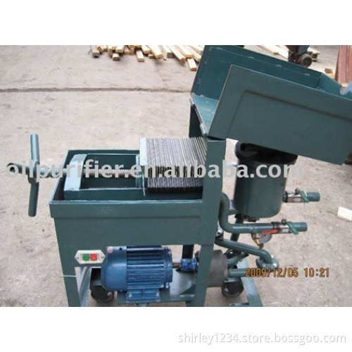 Simple Strcture Easy Operation Plate Press Oil Purification Machine LY